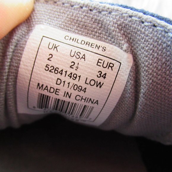 K-Swiss Court Pro Blue & White Shoes 2.5 - Picture 11 of 11